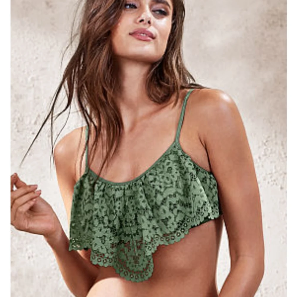 Victoria's secret bandeau flutter bralette top - Picture 4 of 10